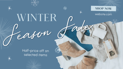 Winter Fashion Sale Facebook event cover Image Preview