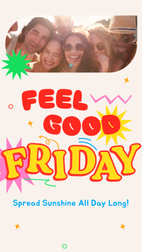 Feel Good Friday Instagram Story Design