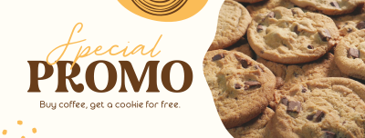 Irresistible Yummy Cookies Facebook cover Image Preview
