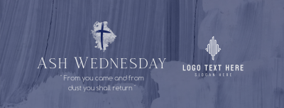 Ash Wednesday Celebration Facebook cover Image Preview