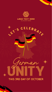 Celebrate German Unity Instagram story Image Preview