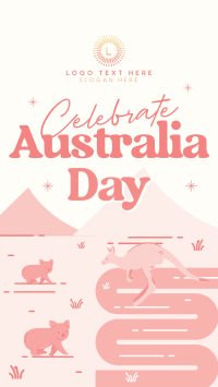 Australia Day Landscape Facebook Story Design