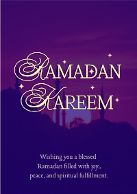 Ramadan Sunset Flyer Image Preview