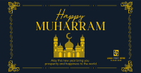 Decorative Islamic New Year Facebook ad Image Preview