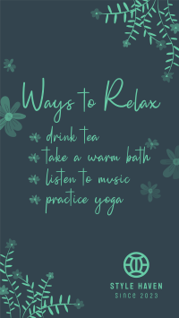 Ways to relax Facebook story Image Preview