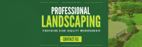 Modern Landscape Services Twitter Header Image Preview