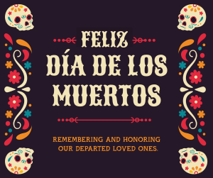 Day of the Dead Frame Facebook post Image Preview