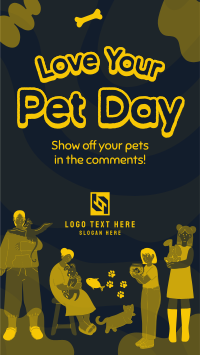 Quirky Pet Love TikTok video Image Preview