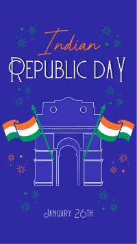 Festive Quirky Republic Day Video Image Preview