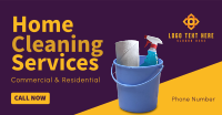 Cleaning Service Facebook Ad Design