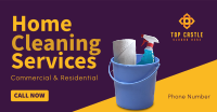 Cleaning Service Facebook ad Image Preview