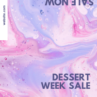 Dessert Week Sale Instagram post Image Preview