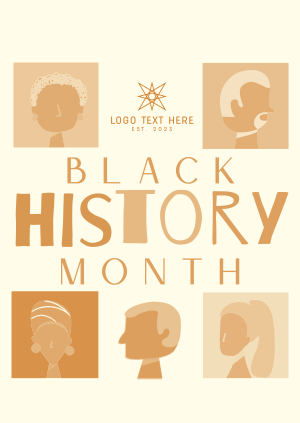 Happy Black History Poster Image Preview