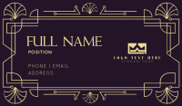 Elegant Border Business Card Image Preview