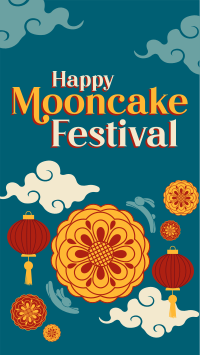Happy Mooncake Festival Instagram Story Design