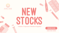 New Medicines on Stock Facebook Event Cover Design