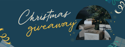 Christmas Giveaway Facebook cover Image Preview
