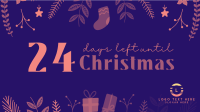 Countdown To Christmas Facebook event cover Image Preview