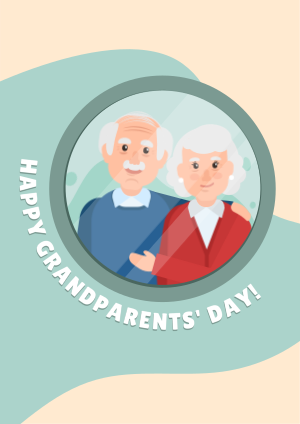 Grandparents Frame Flyer Image Preview