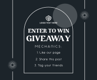 Giveaway Entry Facebook Post Design