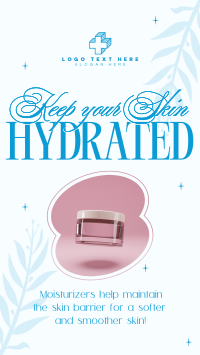 Skincare Hydration Benefits Instagram Story Design