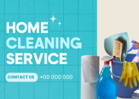 Home Cleaning Service Postcard Preview