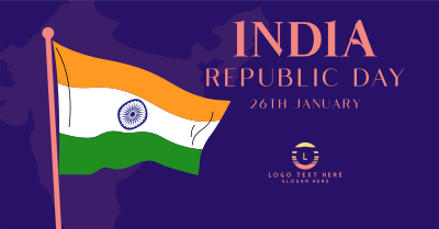 Indian Flag Raise Facebook ad Image Preview