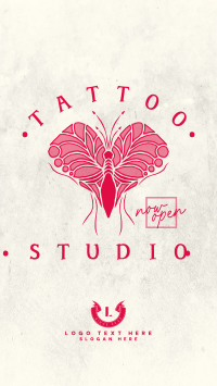 Tattoo Moth TikTok video Image Preview