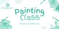 Quirky Painting Class Twitter post Image Preview