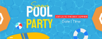 Summer Pool Party Facebook Cover Design