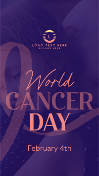 World Cancer Day Awareness TikTok Video Design