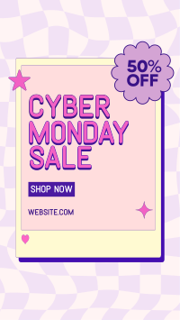 Cute Cyber Deals Facebook story Image Preview