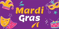 Mardi Gras Twitter Post Image Preview