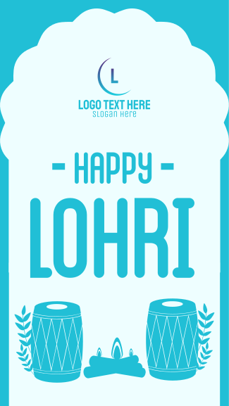 Lohri Festival Facebook story