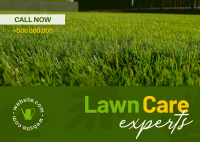 Lawn Care Experts Postcard Image Preview