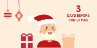 Santa Christmas Countdown Twitter post Image Preview
