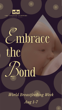 World Breastfeeding Week Facebook story Image Preview