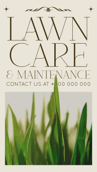 Elegant Lawn Care Instagram Reel Preview