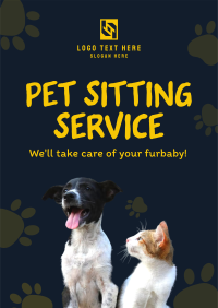 Pet Sitting Service Poster Image Preview