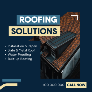 Roofing Solutions Instagram post Image Preview