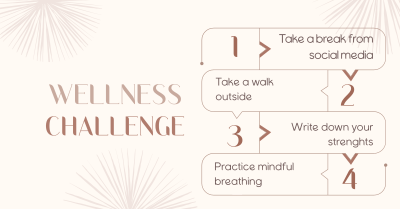 The Wellness Challenge Facebook ad Image Preview