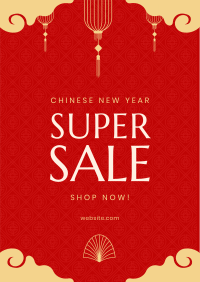 Lunar New Year Sale Poster Image Preview