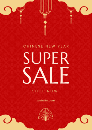 Lunar New Year Sale Poster Image Preview