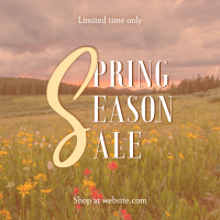 Spring Sale Instagram Post Design