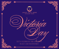Victoria Day Greeting Facebook Post Design