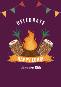 Happy Lohri Poster Image Preview