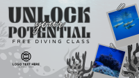 Free Diving Class Animation Preview