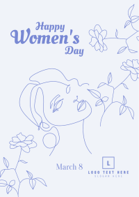 Floral Women's Day  Flyer Image Preview