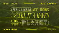 Earth Day Environment Facebook event cover Image Preview