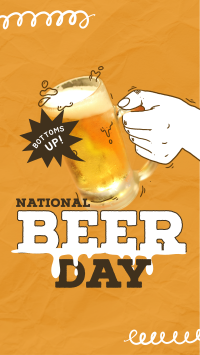 National Dope Beer Instagram Reel Image Preview